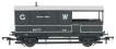 GWR Dia. AA20 Toad brake van 'Newton Abbot' in GWR grey - large lettering - 68777