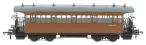 Wisbech and Upwell third class bogie tramcar E60462 in BR brown with BR style lettering