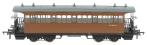 Wisbech and Upwell third class bogie tramcar E60462 in BR brown with BR style lettering