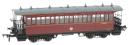Wisbech and Upwell third class bogie tramcar E60462 in BR lined maroon
