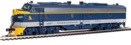 E8A-A EMD set 4018 & 4027 of the Chesapeake and Ohio - digital sound fitted
