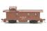 1300 Series Wood Caboose of the Atchison, Topeka & Santa Fe Railroad (Pack of two)