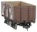 8 plank open wagon diag D1379 in SR brown (pre-1936) - 30601