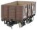 8 plank open wagon diag D1379 in SR brown (pre-1936) - 31458