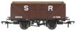 8 plank open wagon diag D1379 in SR brown (pre-1936) - 30004