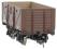8 plank open wagon diag D1379 in SR brown (post-1936) - 33730