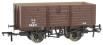 8 plank open wagon diag D1379 in SR brown (post-1936) - 36871
