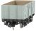 8 plank open wagon diag D1379 in BR grey - S27915