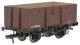 8 plank open wagon diag D1379 in SR brown with BR lettering - S36194