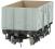 8 plank open wagon diag D1400 in BR grey - S11530