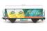 Class DHG 500 shunter & 2 x Covered Goods Wagons - 'DAB Beer' (DCC fitted, AC 3-rail)