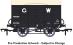 12 ton Dia V14 'Mink A' van in GWR grey with 16' lettering - 101720