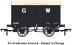 12 ton Dia V16 'Mink A' van  in GWR grey with 16' lettering - 96881 - Sold out on pre-order