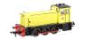 Ruston 165 0-6-0 diesel shunter in industrial yellow