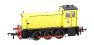 Ruston 165 0-6-0 diesel shunter in industrial yellow