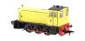 Ruston 165 0-6-0 diesel shunter in industrial yellow