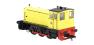 Ruston 165 0-6-0 diesel shunter in industrial yellow