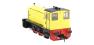 Ruston 165 0-6-0 diesel shunter in industrial yellow