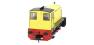 Ruston 165 0-6-0 diesel shunter in industrial yellow