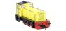 Ruston 165 0-6-0 diesel shunter in industrial yellow