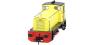 Ruston 165 0-6-0 diesel shunter in industrial yellow