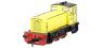 Ruston 165 0-6-0 diesel shunter in industrial yellow