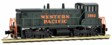 SW1500 EMD 1502 of the Western Pacific