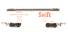 'Li'l Joe Switcher' Train Set - includes 0-4-0ST #98 of the ATSF & three wagons