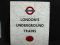 4 car 1962 tube stock London Transport underground train in Central line/Epping Service silver - non-motorised dummy