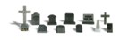 Tombstones - pack of 11