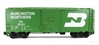 40' steel boxcar - Burlington Northern
