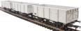 MDO 21 ton steel mineral wagons in BR grey with pre-TOPs numbering - Pack A - pack of three
