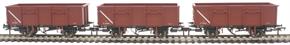 MDV 21 ton steel mineral wagons in BR bauxite with pre-TOPs numbering - Pack A - pack of three