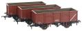 MDV 21 ton steel mineral wagons in BR bauxite with pre-TOPS numbering - pack of 3 - version F