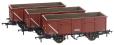 MDV 21 ton steel mineral wagons in BR bauxite with pre-TOPS numbering - pack of 3 - version F