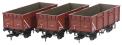 MDV 21 ton steel mineral wagons in BR bauxite with TOPS numbering - pack of 3 - version G