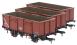 MDV 21 ton steel mineral wagons in BR bauxite with TOPS numbering - pack of 3 - version H