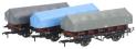 Coil A steel wagons in BR Bauxite with TOPs numbering - Pack D
