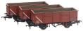 MDW 21 ton steel mineral wagons in BR bauxite with TOPS numbering - pack of 3 - version A