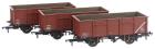MDW 21 ton steel mineral wagons in BR bauxite with TOPS numbering - pack of 3 - version B