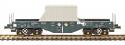 FNA-D Nuclear Flask wagons in Direct Rail Services teal - pack of 2 (Pack C) - 9007 & 9028
