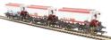 CDA china clay hopper with EWS branding and maroon cradle - pack of 3