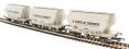 PCA bulk cement hoppers in revised (2000s) Castle Cement livery - Pack P - pack of three