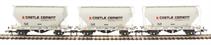 PCA bulk cement hoppers in revised (2000s) Castle Cement livery - Pack U - pack of three