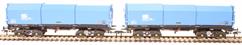 JSA bogie covered steel wagon - "British Steel" - Pack 1 - pack of two