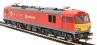 Class 92 92009 "Marco Polo" in DB Schenker red