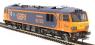 Class 92 92032 "IMechE Railway Division" in GB Railfreight blue and orange with Europorte emblems