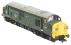 Class 37/0 D6704 in BR green with full yellow ends