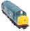 Class 37/0 37027 "Loch Eil" in BR blue with Eastfield white stripe and Scottish 'car-style' headlight - Sold out on pre-order