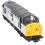 Class 37/0 37051 in Railfreight Metals sector triple grey with Scottish 'car-style' headlight  - Digital sound fitted